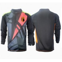 Camiseta Bélgica Portero Primera Equipación Replica Eurocopa 2024 mangas largas